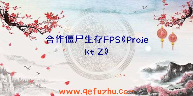 合作僵尸生存FPS《Projekt